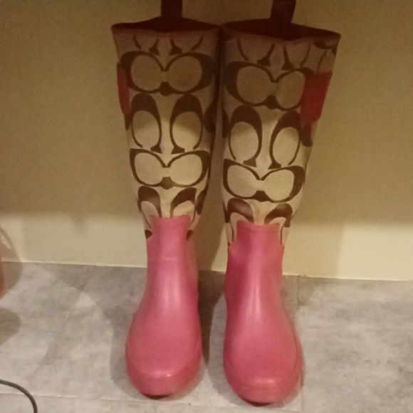 COACH boots saiz 7m women - Picture 3 of 7